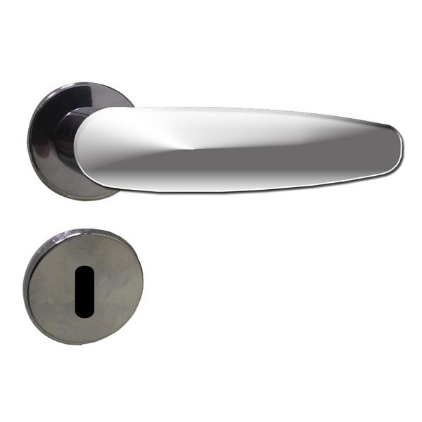 Fechadura Interna 55mm Aço Cromado Arouca