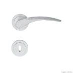 Fechadura interna Living MZ700 cromada máquina de 55mm Papaiz