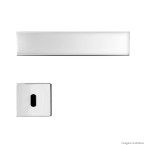 Fechadura interna Massima MZ530 cromada máquina de 55mm Papaiz