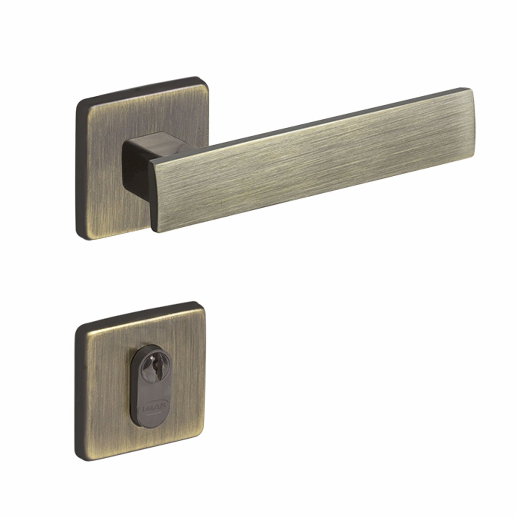 Fechadura Metro Light Entrada 55mm Oxidado Imab