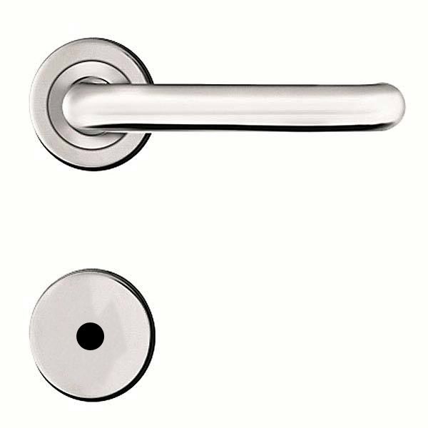 Fechadura Mi600 Banheiro Inox Cromado 55mm Papaiz