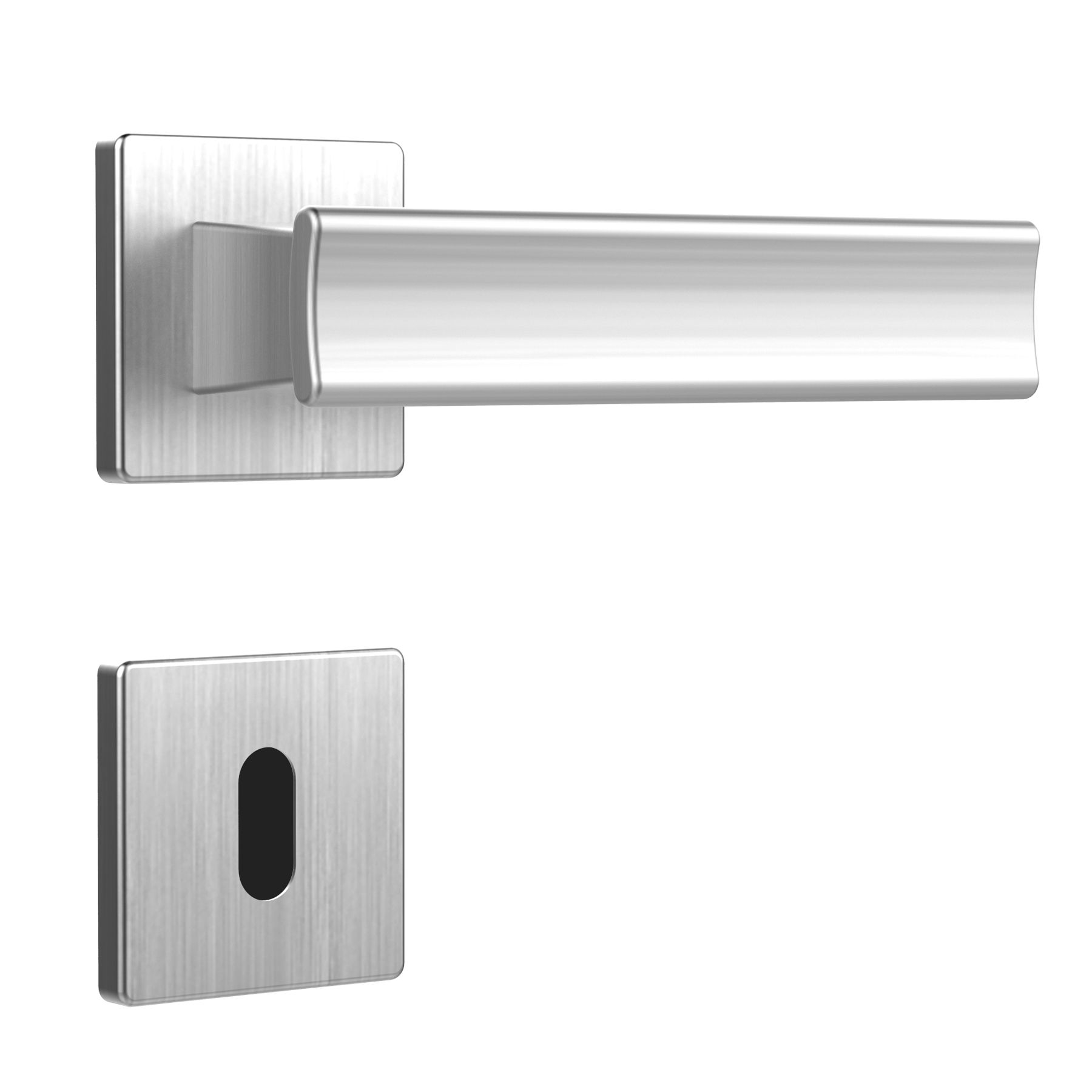 Fechadura MZ640 Interna Zamak Cromado Acetinado 40mm Papaiz