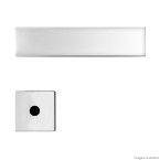 Fechadura para banheiro Massima MZ530 cromada máquina de 55mm Papaiz