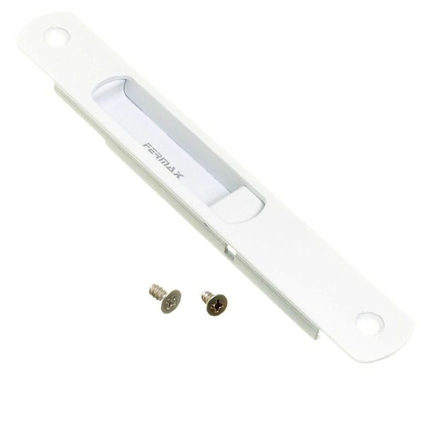 Fecho Concha Fixa Janela Correr Alumínio Lisa Anodizada Branco 78990825 Betters