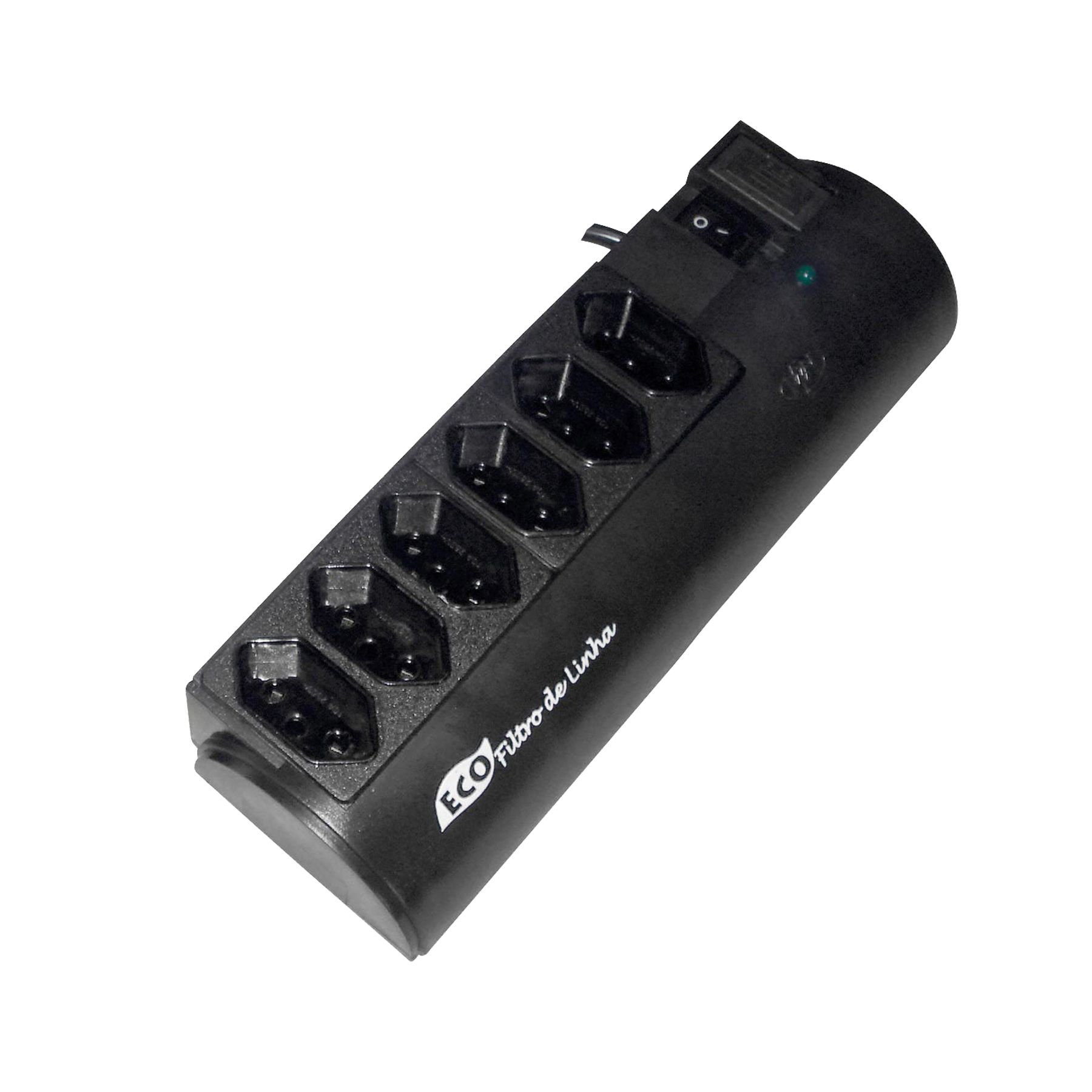 Filtro de Linha 6Tomada(s) Bivolt Preto PW