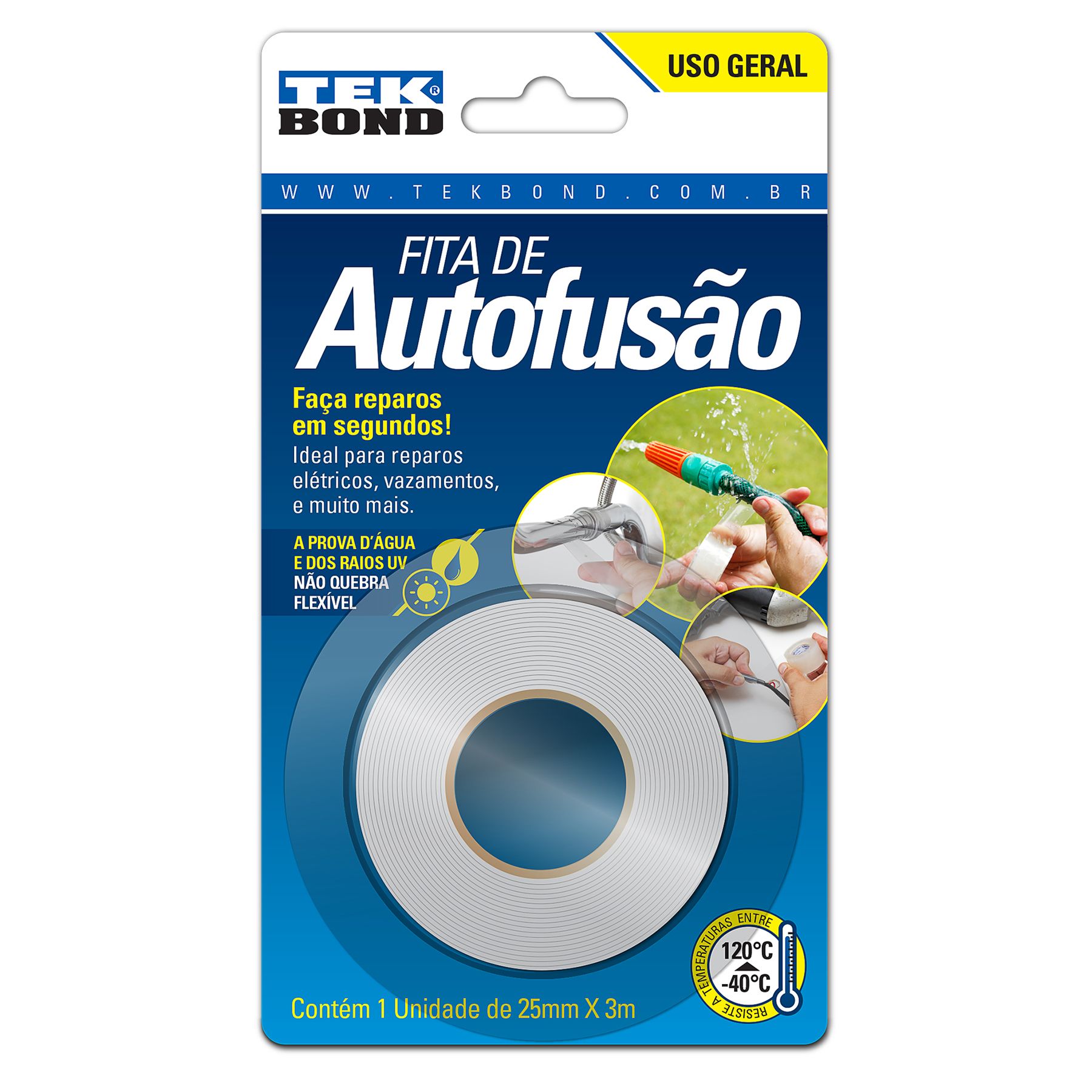 Fita De Auto Fusão Supertape 25mmx3m