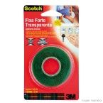 Fita dupla face Fixa Forte Scotch 12mm x 2 metros transparente 3M