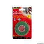 Fita dupla face Fixa Forte Scotch 25mm x 2 metros transparente 3M