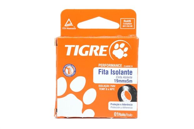 Fita Isolante Antichama 19 Mm X 5 Metros