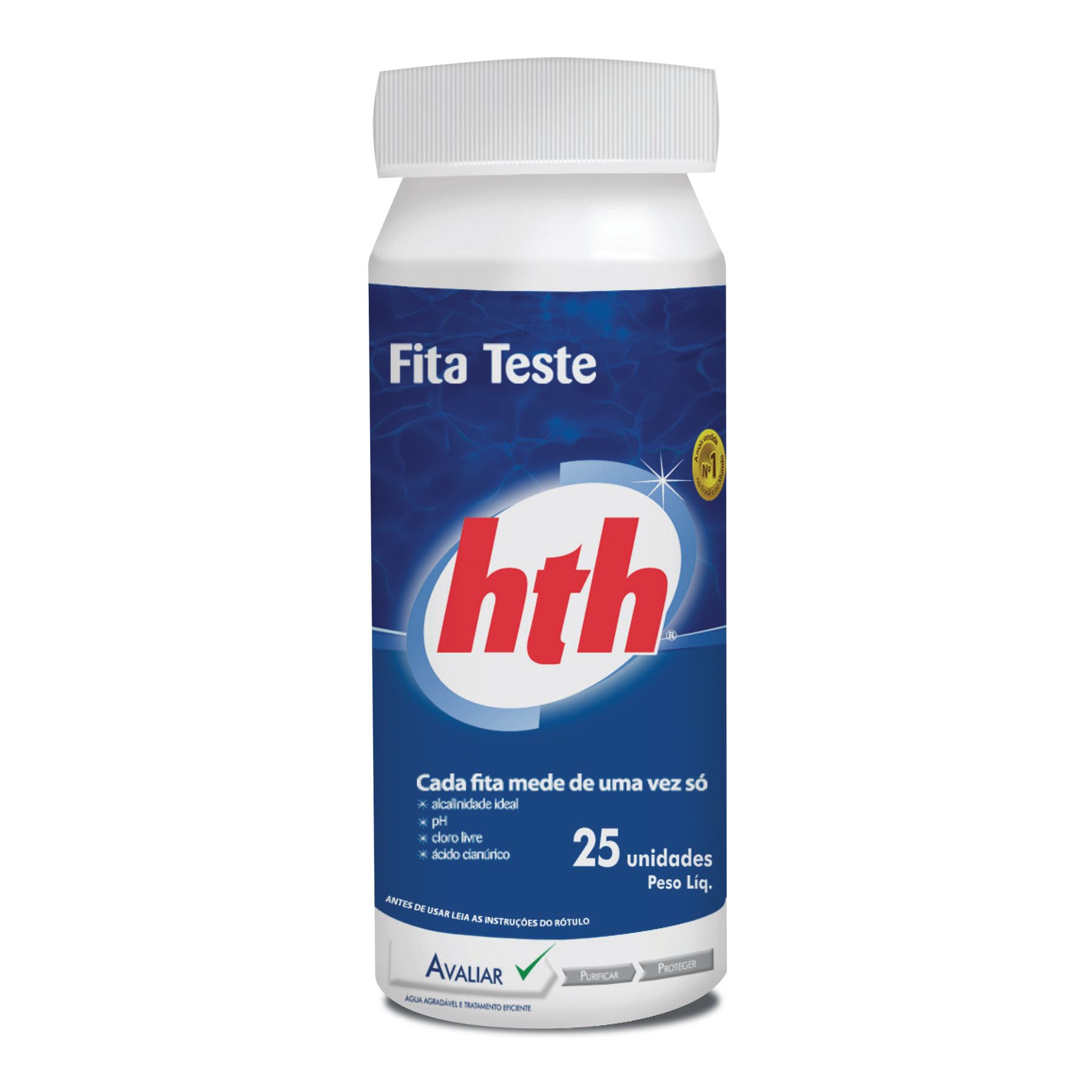 Fita Teste 25 unidades HTH