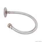 Flexível de inox para tanque 1/2 AP 60cm cromado Forusi