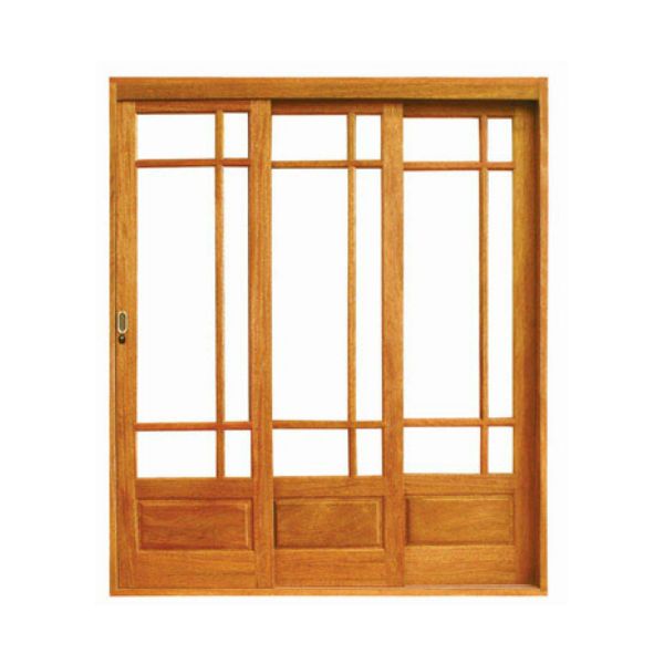 Folha de Porta de Correr de Madeira Cedro 2,15x2,4m Metha