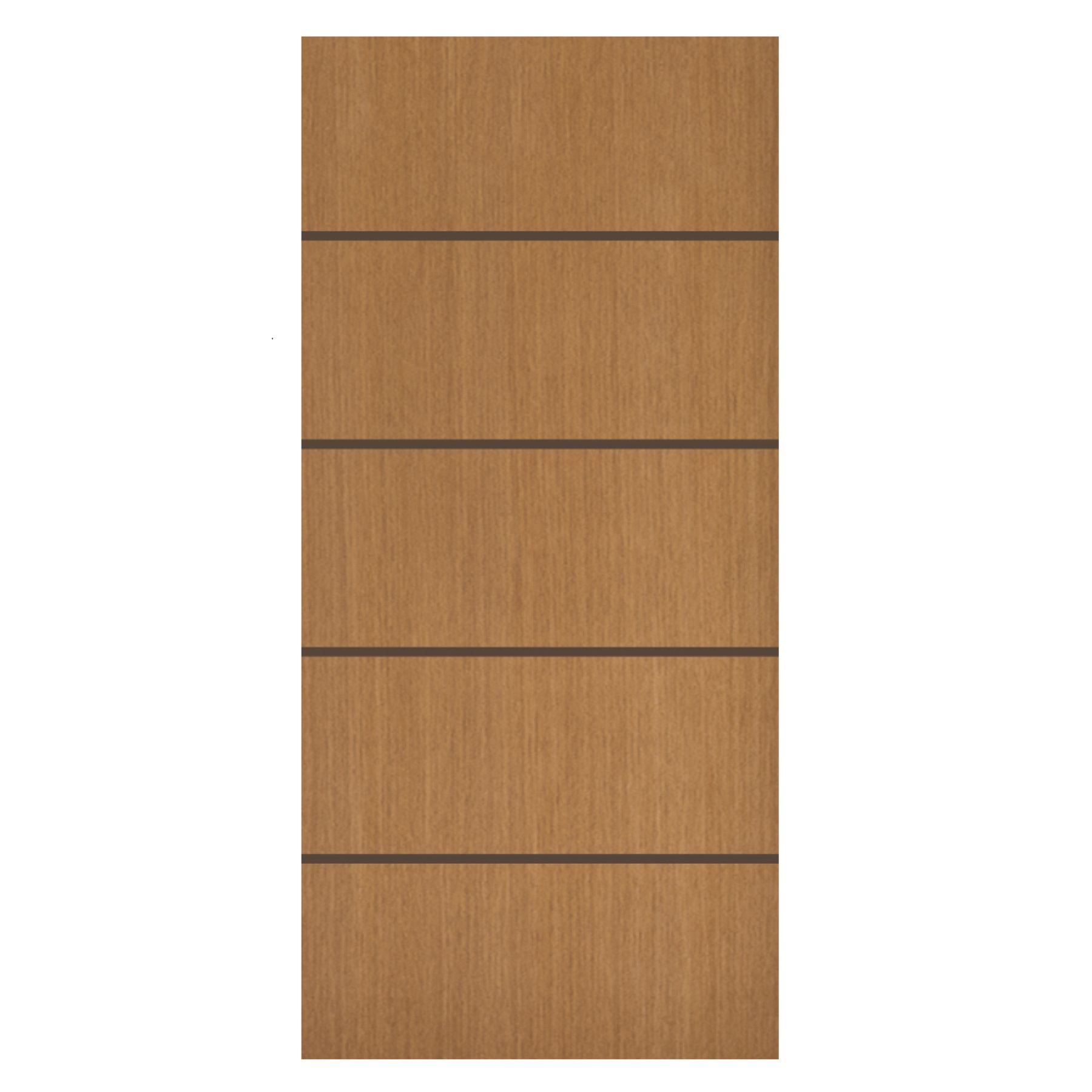 Folha de Porta de Giro Decorada de Madeira Curupixá 2,10x0,82m Abrilar