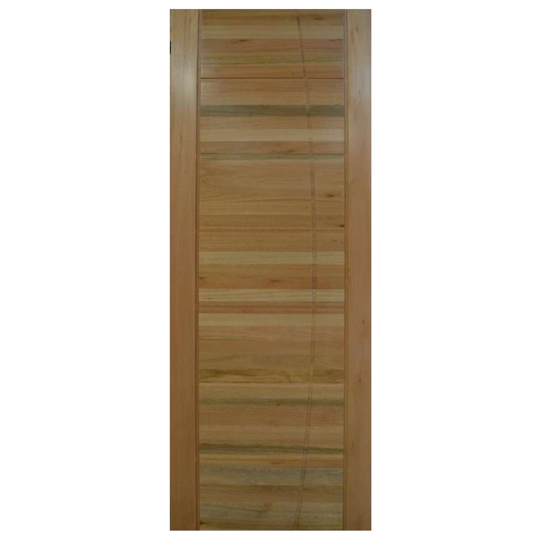 Folha de Porta de Giro Decorada de Madeira Eucalipto PM93 2,10x0,80m Cruzeiro