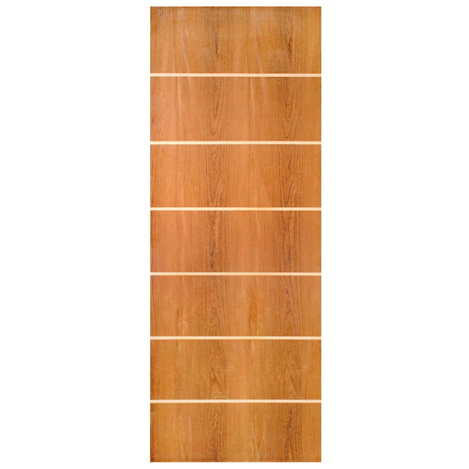 Folha de Porta de Giro Frisada Madeira Curupixá Ambos os Lados PPR 141 2,10x0,70m Ipumirim