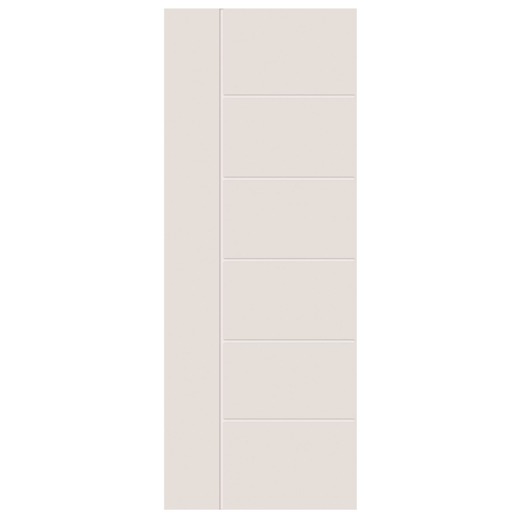 Folha de Porta de Giro Lisa de Madeira Eucalipto 2,10x0,82m Eucatex