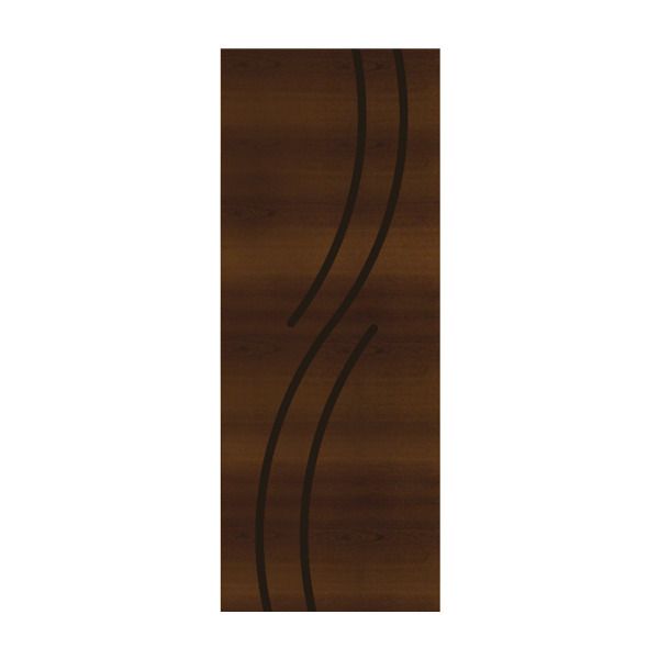 Folha de Porta Decorada de Madeira Imbuia 2,1x0,8m Randa