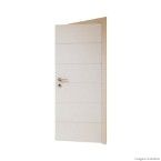 Folha de porta decorada de madeira MDP Bella 210x70x3,5cm primer Vert