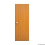 Folha de porta lisa de madeira 210x62x3,5cm padrão imbuia Vert