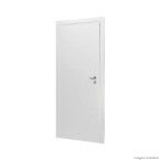 Folha de porta lisa de madeira 210x70x3,5cm primer com borda Vert