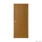 Folha de porta lisa de madeira 210x72cm Montante padrão imbuia Randa