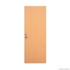 Folha de porta lisa de madeira 210x82x3,5cm padrão mogno Vert