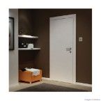 Folha de porta lisa de madeira 210x82x3,5cm primer com borda Vert