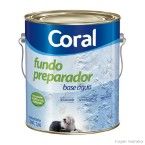 Fundo preparador para paredes base água 3,6 litros branco Coral