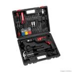 Furadeira de impacto elétrica 127V com 36 peças preta Skil