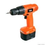 Furadeira parafusadeira à bateria 220V 12v CD121K Black Decker