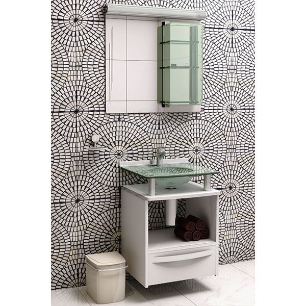 Gabinete para Banheiro Mold 70x50x46cm Cris Metal