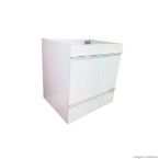 Gabinete para banheiro sem lavatório TN 60 cm branco Bumi