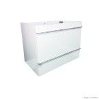Gabinete para banheiro sem lavatório TN 80 cm branco Bumi