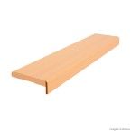 Guarnição para porta 1x5x210cm regulável 2 lados mogno poliéster Vert