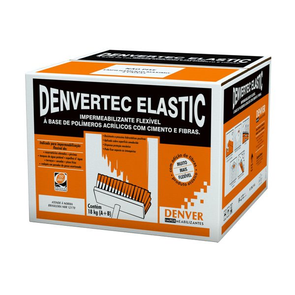 Impermeabilizante Denvertec Elastic Caixa com 18Kg Denver Imper