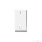 Interruptor bipolar simples branco Siena Alumbra