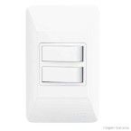 Interruptor duplo simples Fame