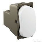 Interruptor intermediário 1 módulo 10A 250V branco Nereya Pial