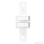 Interruptor paralelo sem placa 2 teclas Blanc Fame