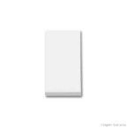 Interruptor simples 1 módulo branco Siena Alumbra