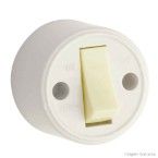 Interruptor simples 10A 250V cinza Fame