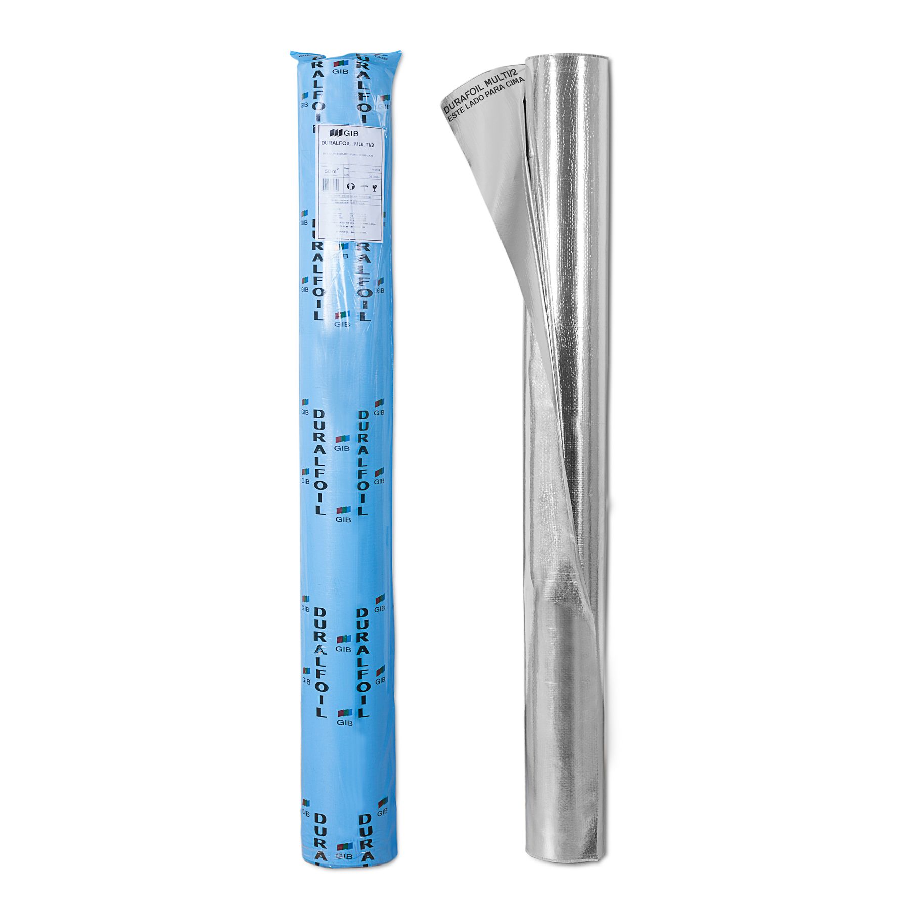 Isolante Térmico Duralfoil Multi/2 Rolo de 10m² Gib do Brasil
