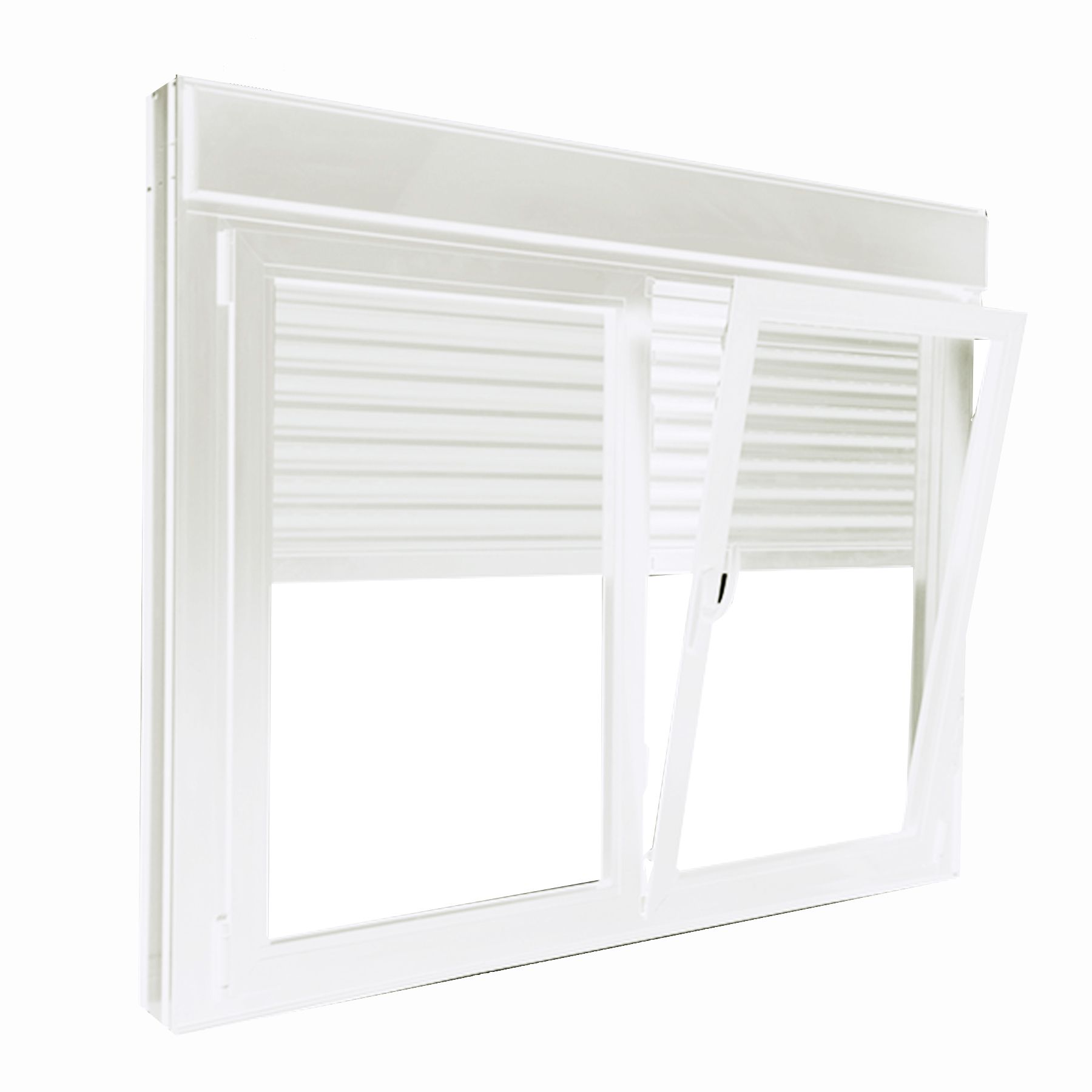 Janela Abre e Tomba Integrada de Alumínio 1,20x2,00m 3A Alumínio