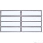 Janela basculante de alumínio linha Max 100x150cm brilhante Ebel