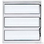 Janela basculante de alumínio linha Max 40x60cm brilhante Ebel