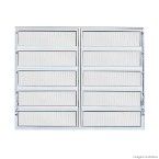 Janela basculante linha F.Line 100x150cm brilhante Atlântica