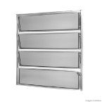 Janela basculante linha F.Line 80x100cm brilhante Atlântica