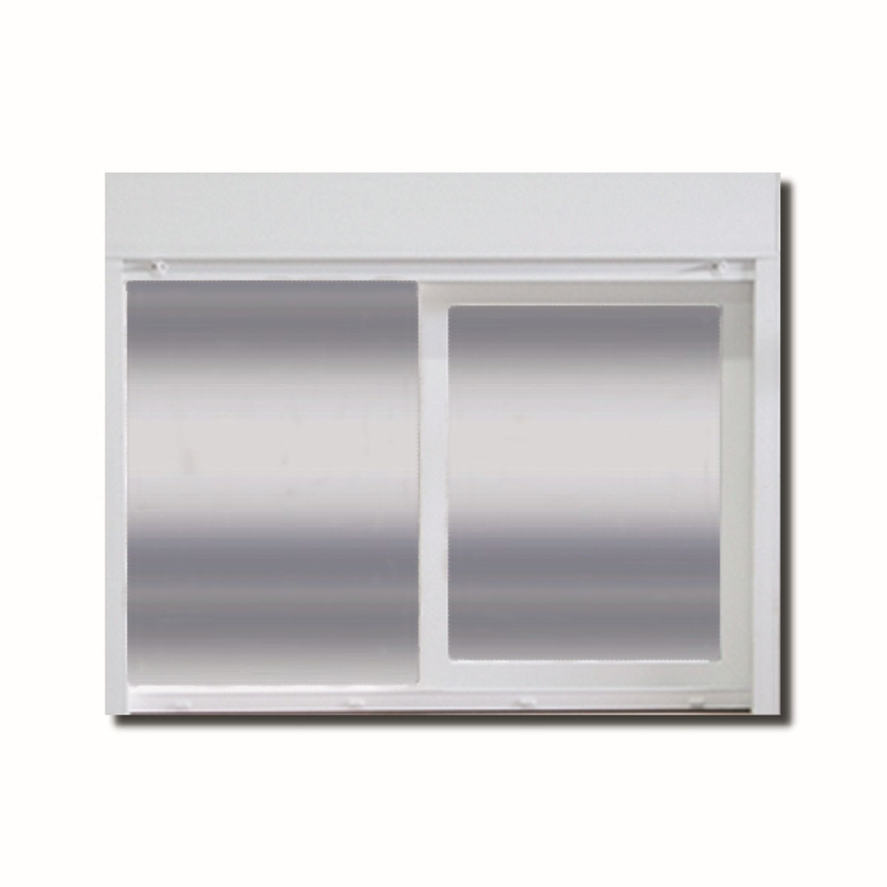 Janela com Proteção Térmica e Acústica de Correr Lisa PVC Vidro Duplo 6mm 1,20x1,50m Selbach