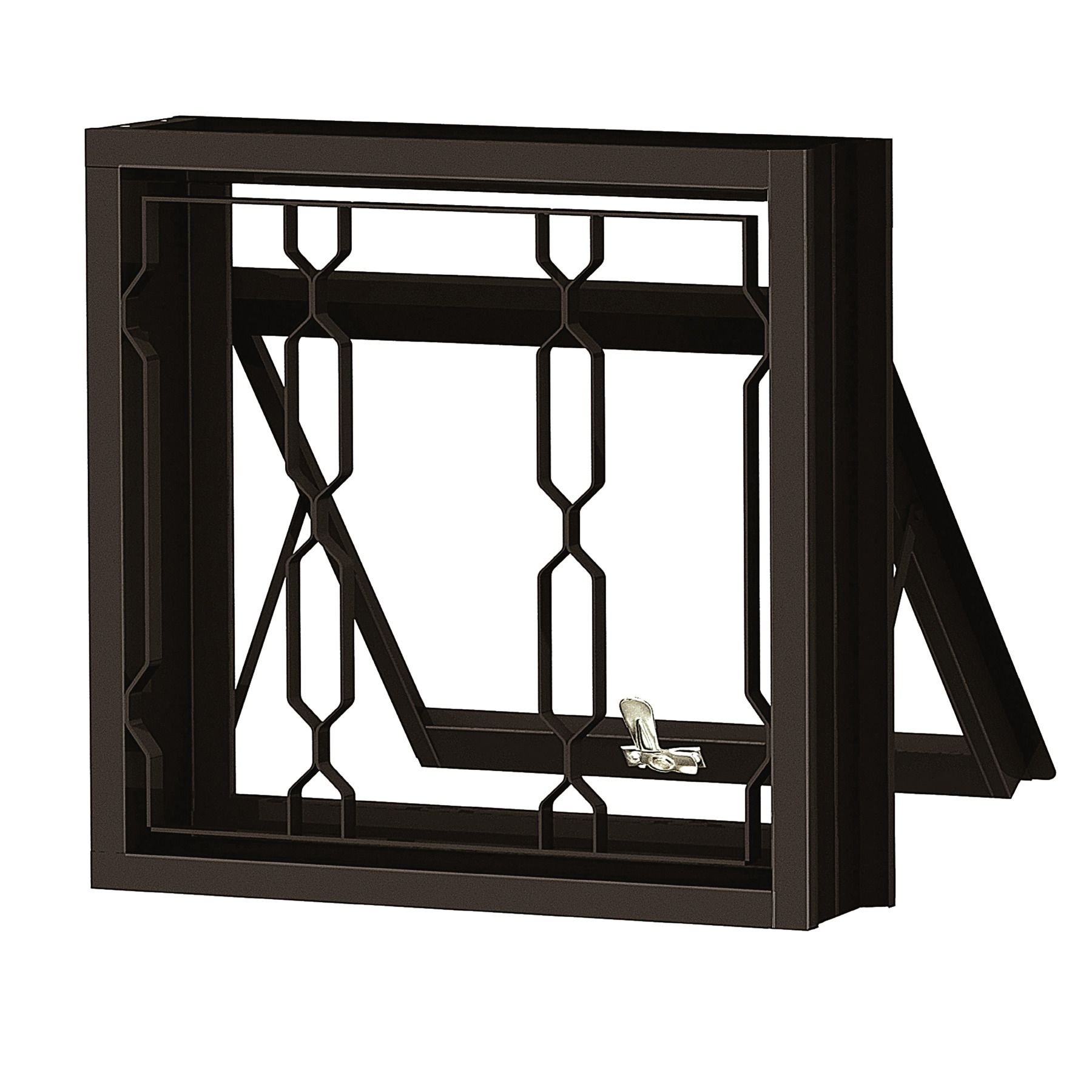 Janela de Abrir Maxim-Ar de Aço 0,50x0,50m Gerotto