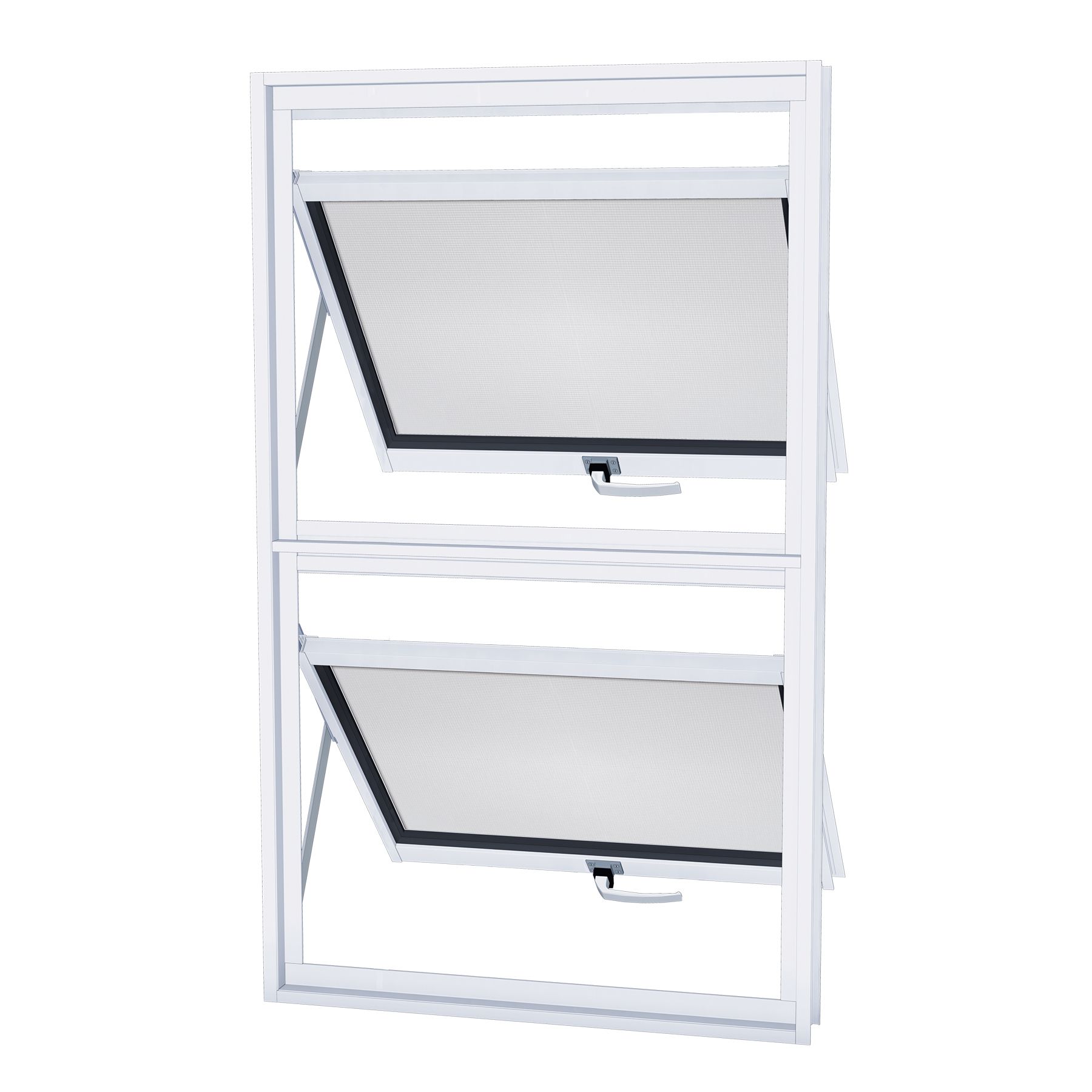 Janela de Abrir Maxim-Ar de Alumínio 1,00x0,60m Lucasa Ullian